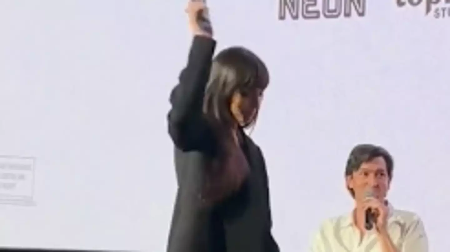 Dakota Johnson drops mic while storming off stage in ‘Pt 2’ to savage time she called Ellen DeGeneres out live on air