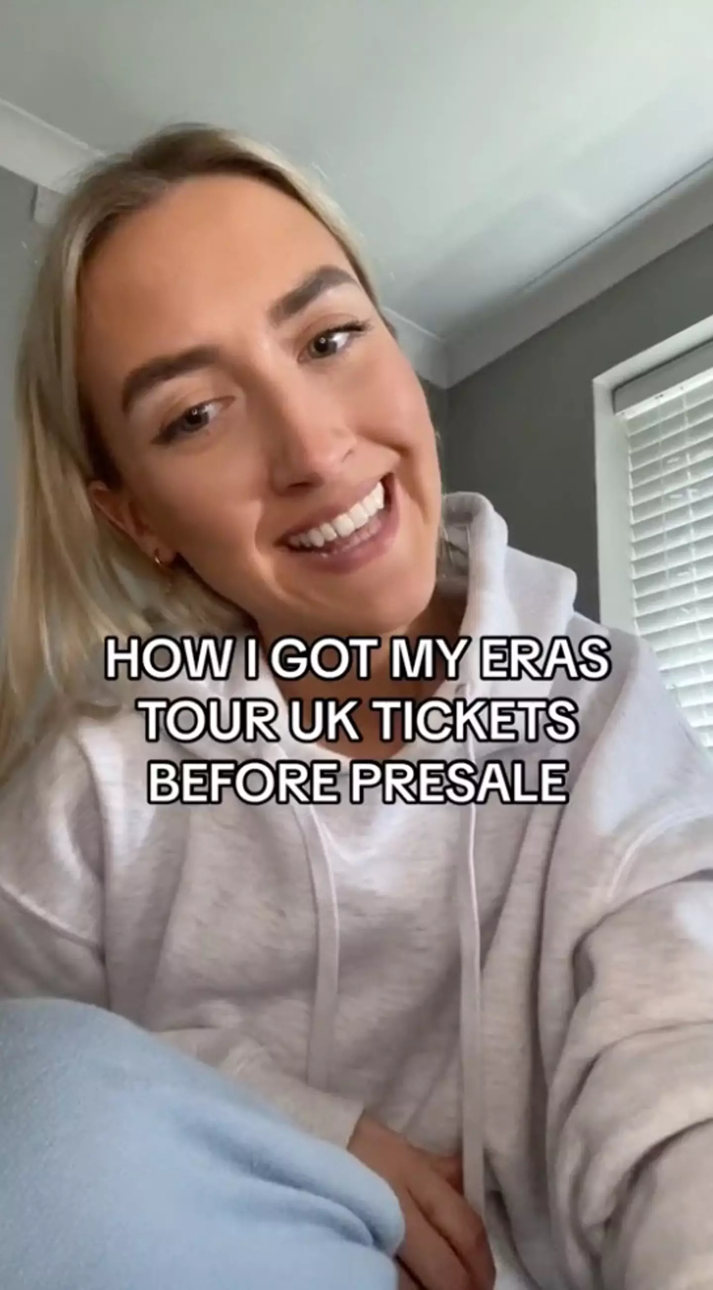One quick-thinking Swift fan thought of another way to grab herself a coveted spot at Anfield.