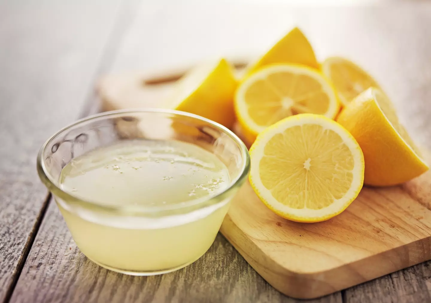 Lemon juice can help your microwave become squeaky clean.