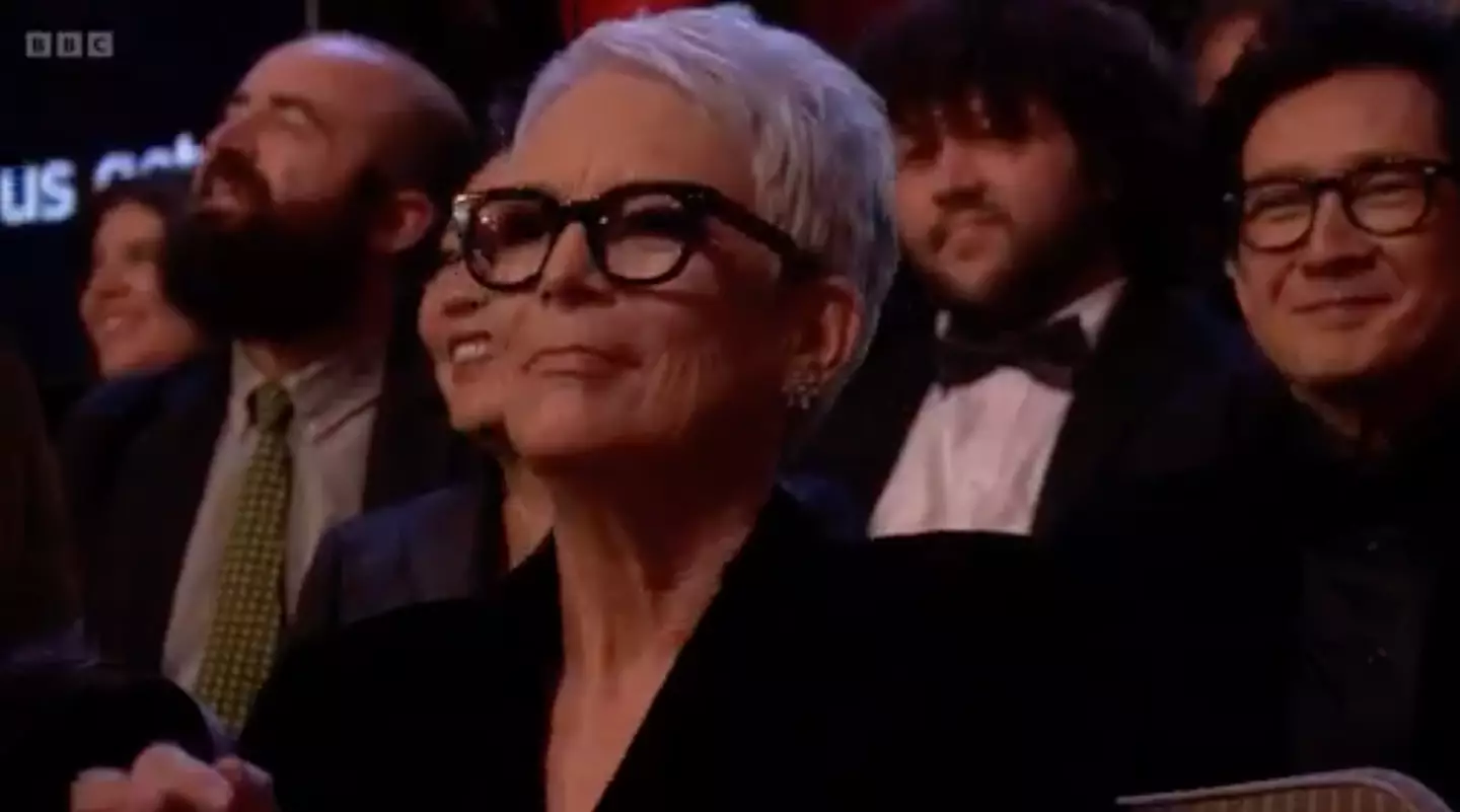 Jamie Lee Curtis was loving it.