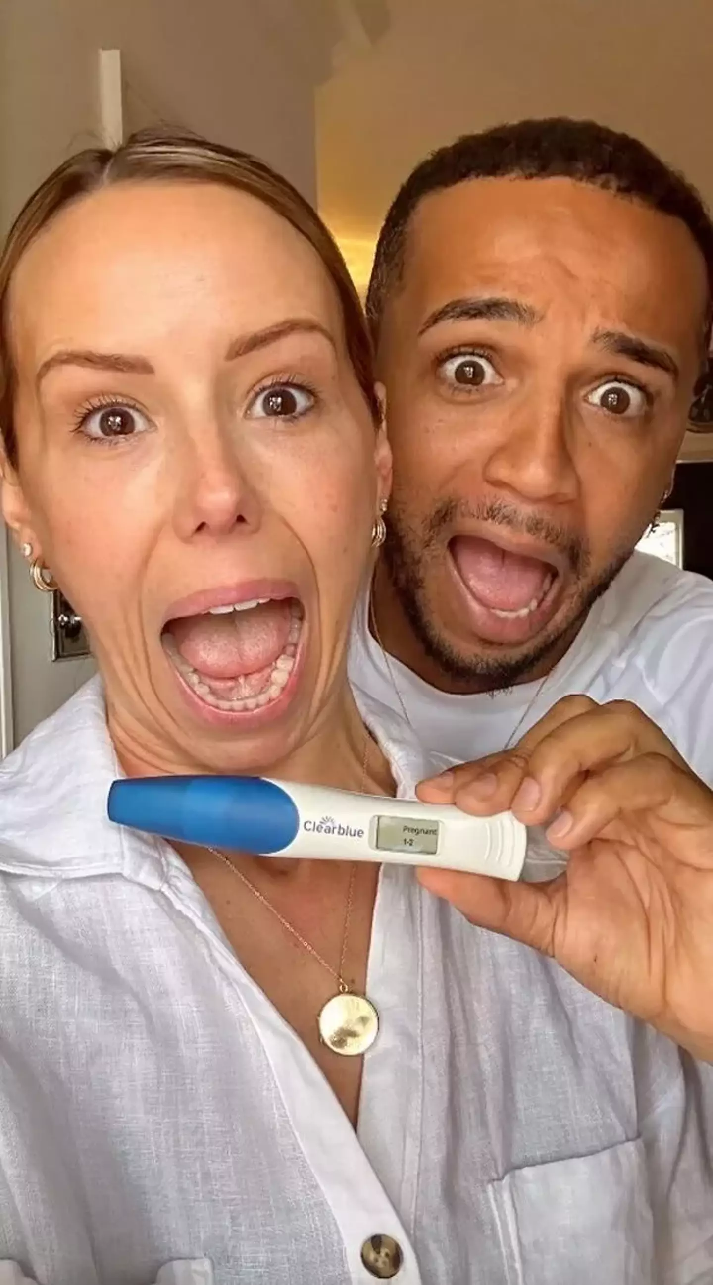 The couple are expecting their third child.