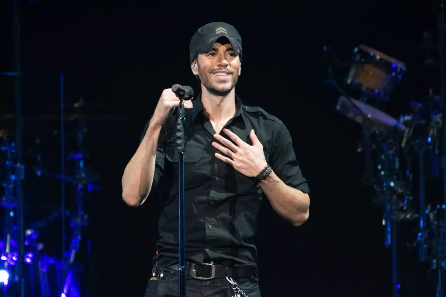 Enrique Iglesias made the surprising claim during a show on his headline tour in 2011 (Scott Dudelson/Getty Images)