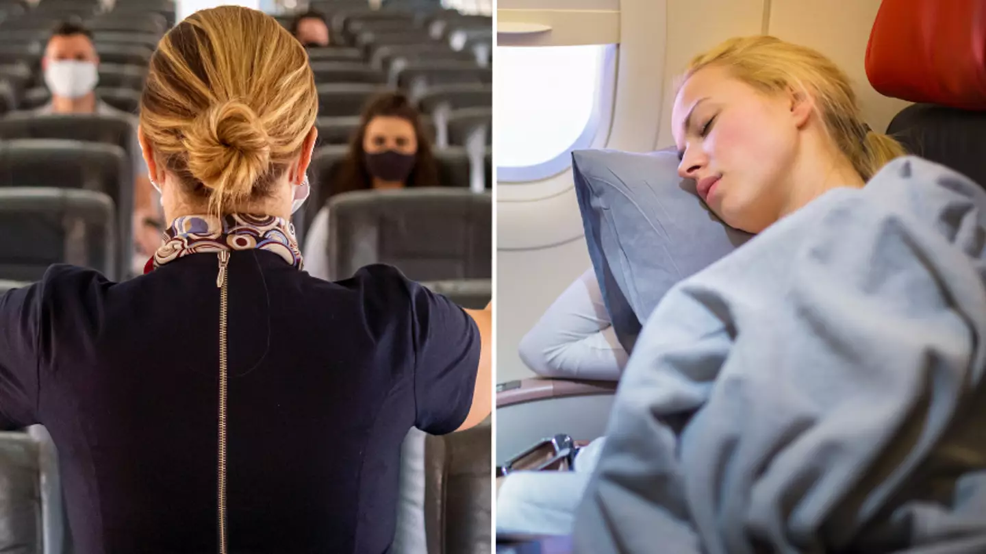 Flight attendant reveals terrifying reason why you should never fall asleep before take off
