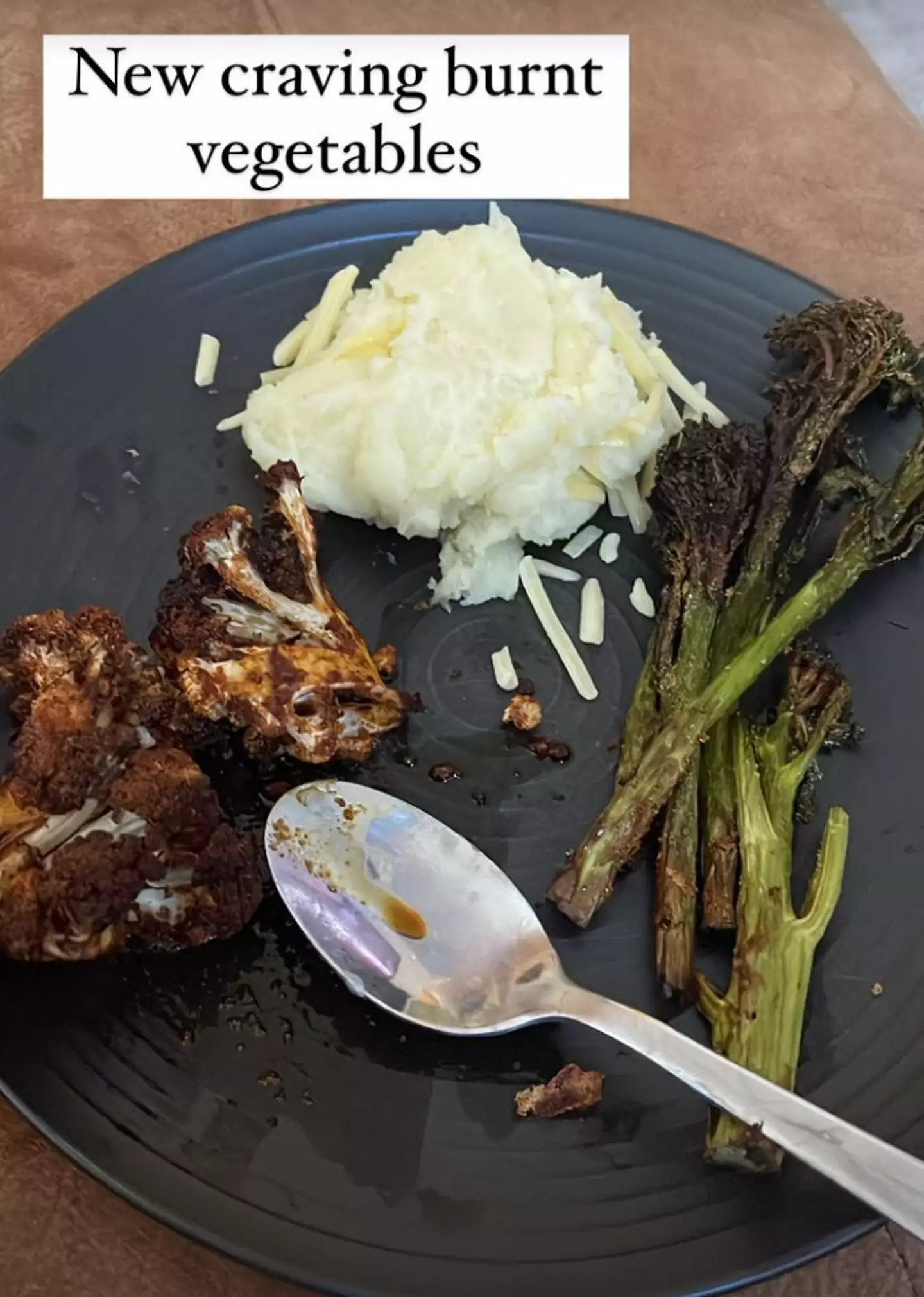 This week, Charlotte told followers how she had started experiencing a rather unusual food craving (