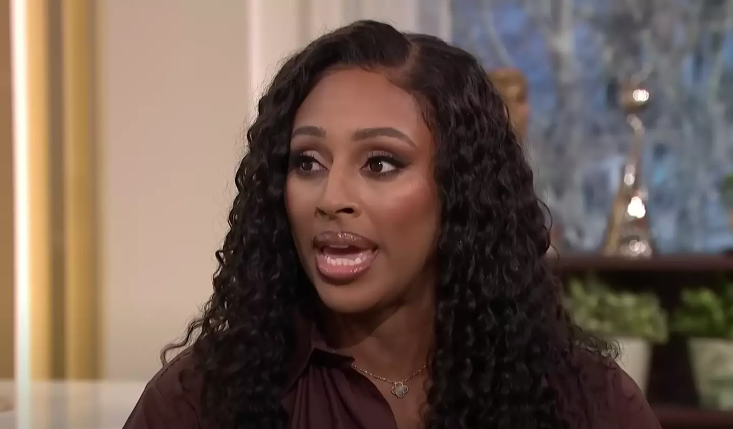 Alexandra Burke has opened up about her painful IBS symptoms.