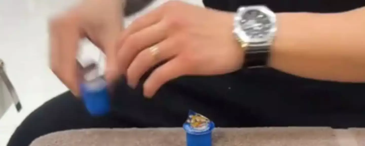 The bizarre ingredient left viewers puzzled. (TikTok / @halesdorio)