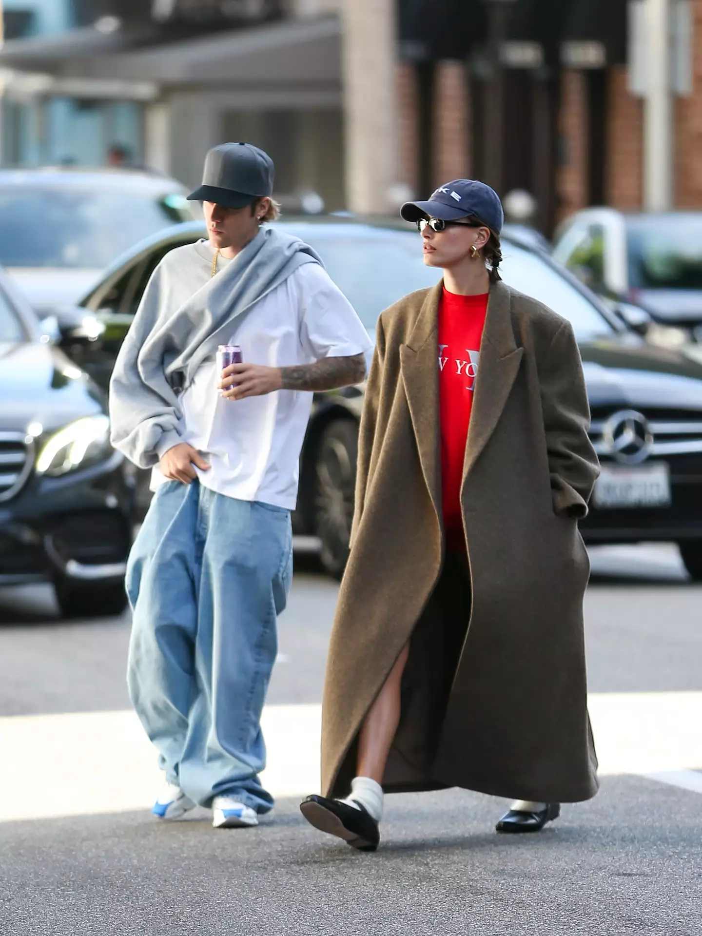 Hailey and Justin announced their happy news earlier this month (Bellocqimages/Bauer-Griffin/GC Images)