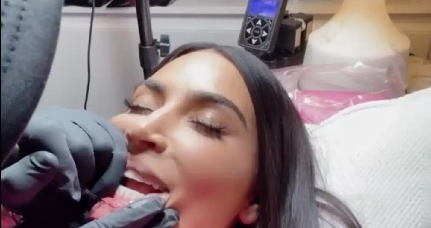 The SKIMS founder revealed she got the ink at 4:30am after hosting SNL.