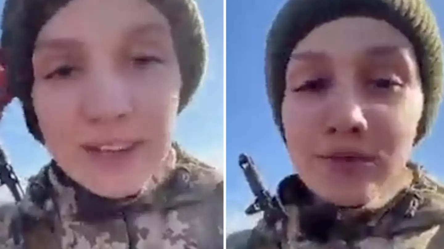 Ukrainian Soldier Labelled 'Extraordinary' After Sharing Message From The Front Line