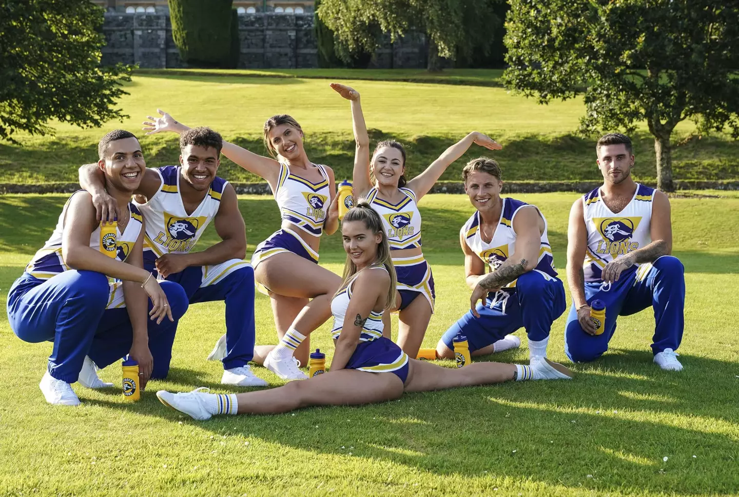 Charlie (centre) appeared in Lovestruck High in 2022 (Prime Video/Adrian Harris)