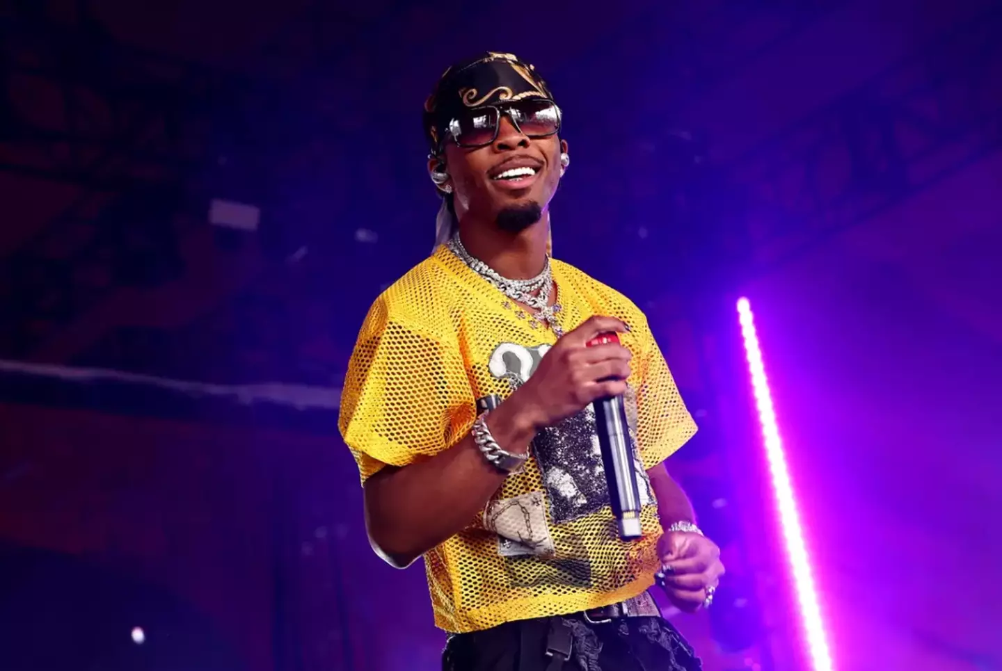 The car the body was found in was reportedly registered to the singer d4vd (Arturo Holmes/Getty Images for Coachella)