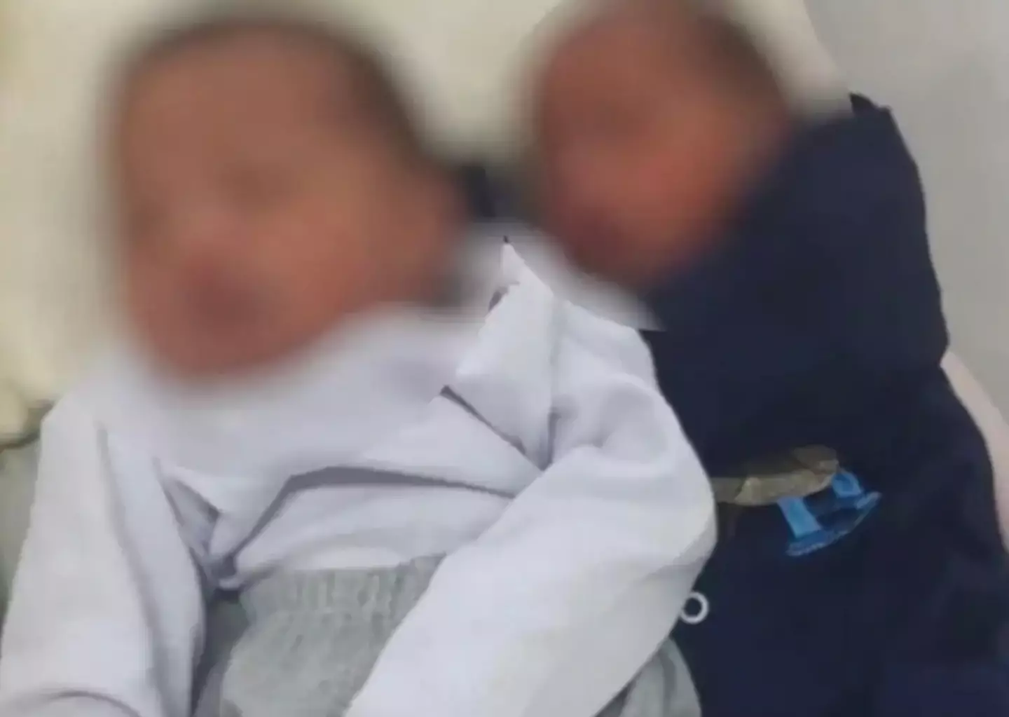 A Portuguese teenager has welcomed a set of twins with two different dads.