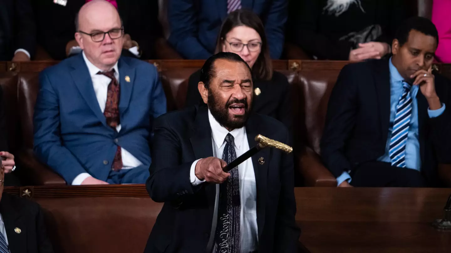 Congressman thrown out of Donald Trump's speech after protesting one of president’s orders