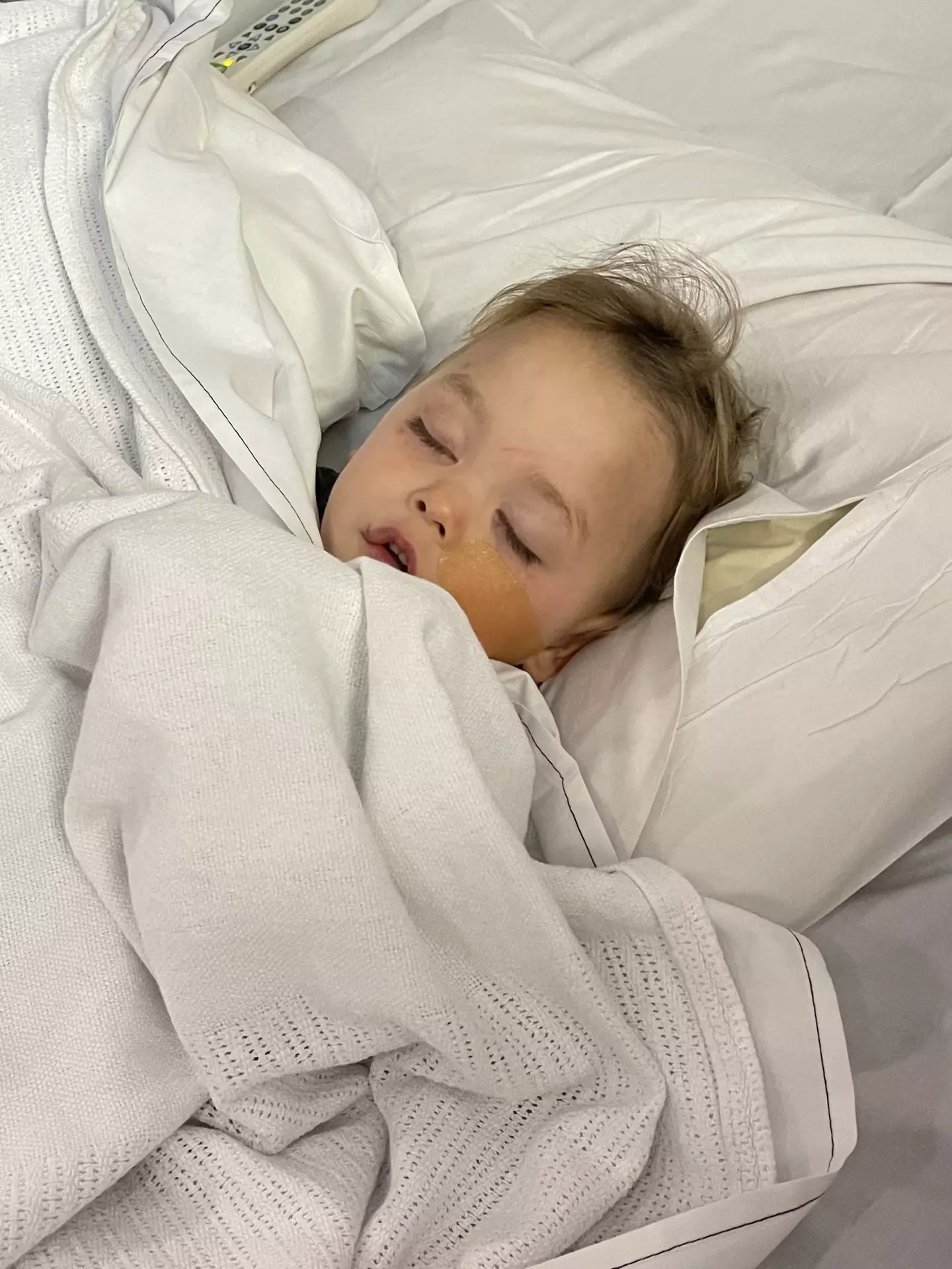 A mum has issued an urgent warning to parents to be aware of basic first aid after her baby almost died from choking on a snack.