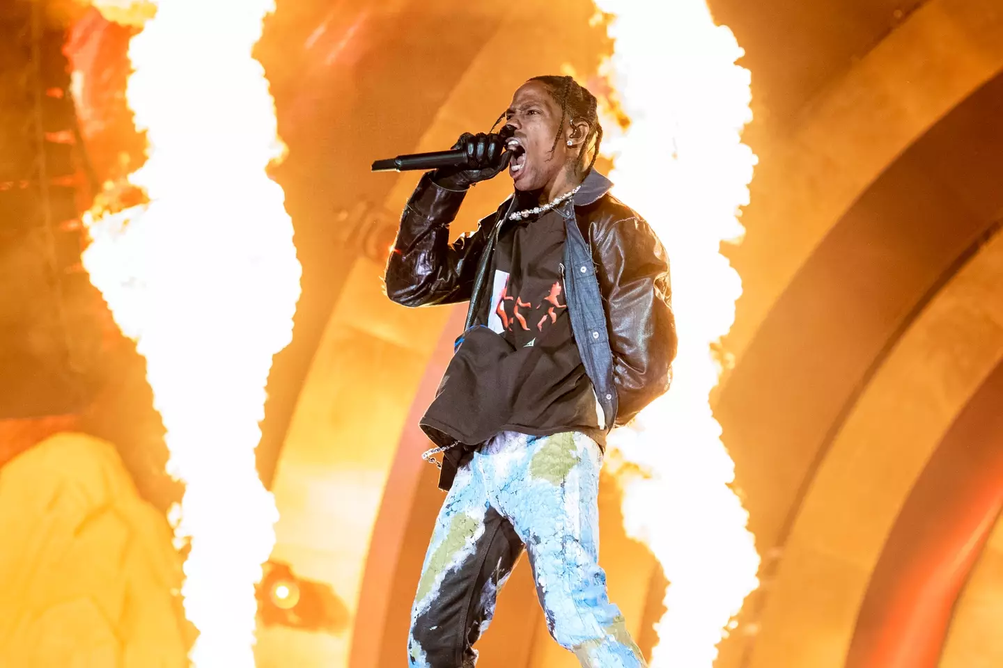 Disturbing texts allegedly sent just moments before the Astroworld disaster have been revealed (Erika Goldring/WireImage/Getty Images)