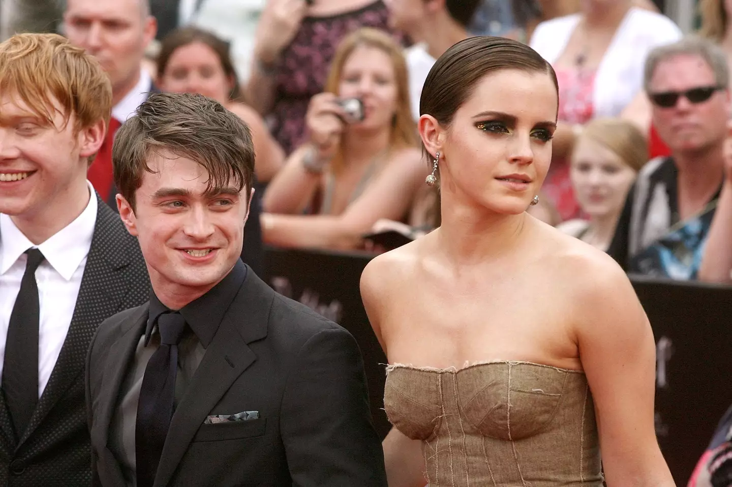 Daniel Radcliffe and Emma Watson previously spoke out against Rowling's views (Jim Spellman/WireImage)