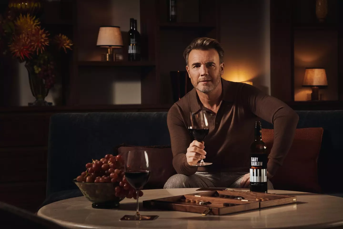 Gary Barlow revealed his wine collection on social media (
