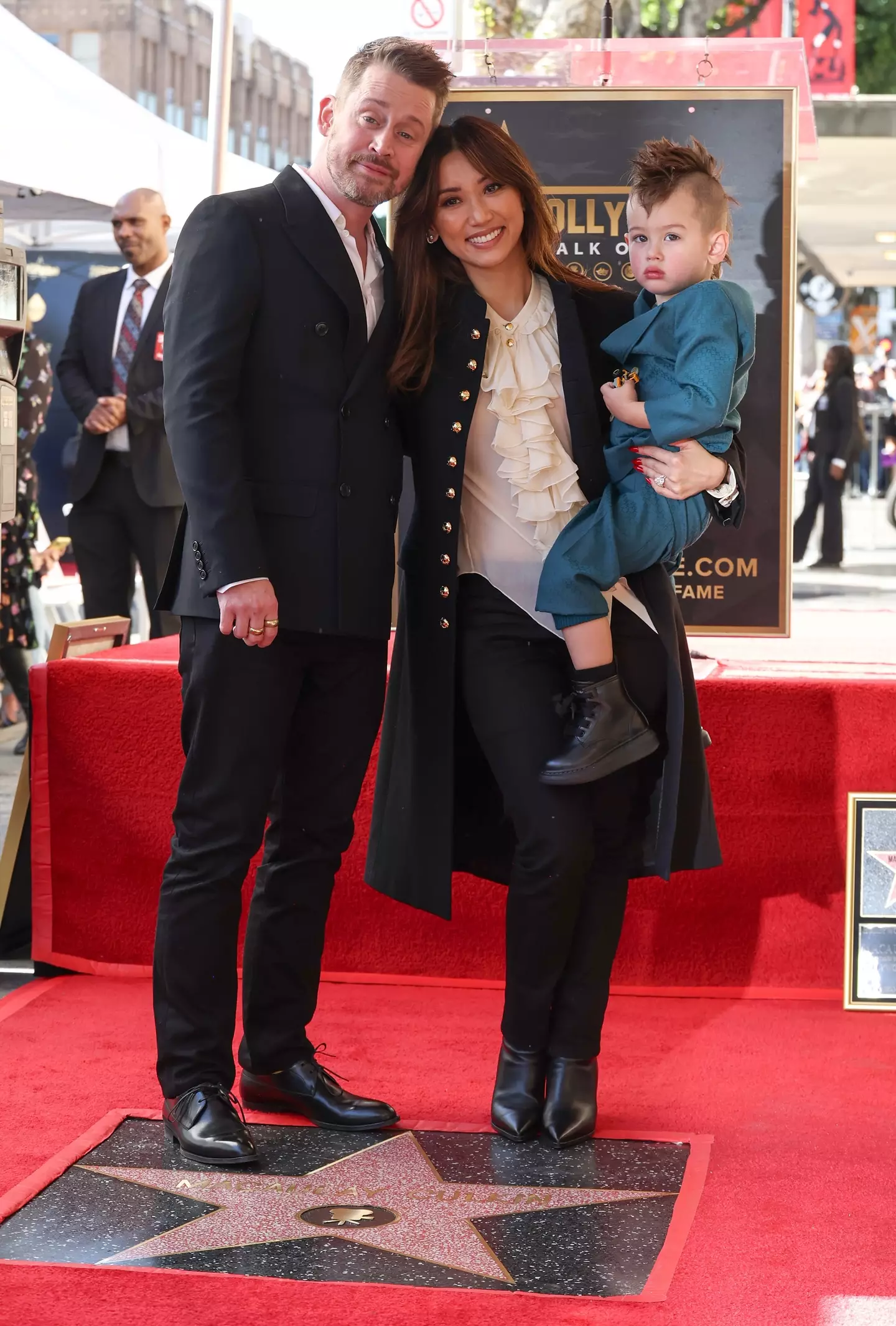 The couple share two sons, Dakota and Carson. (Amy Sussman/Getty Images)