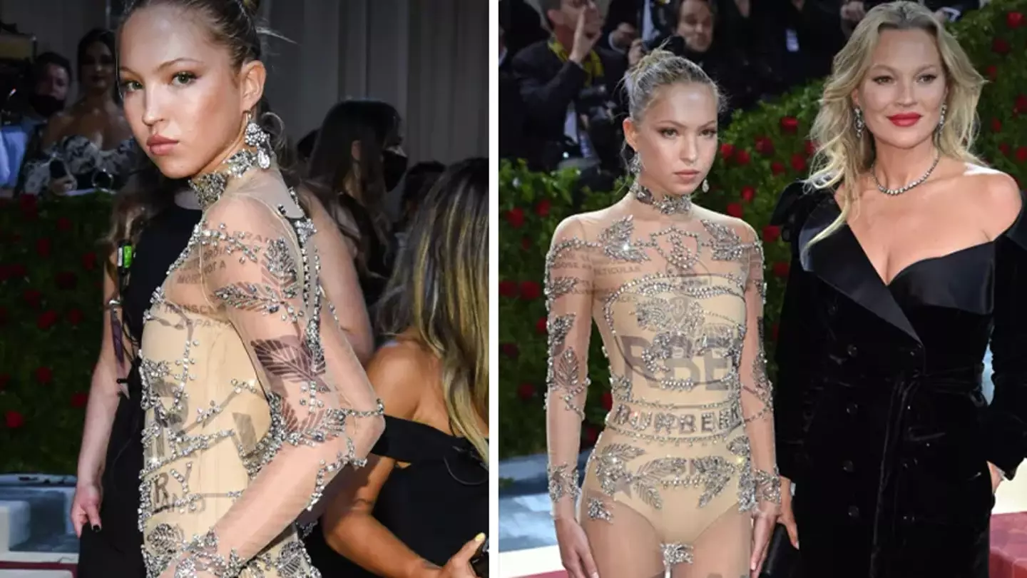 Met Gala Fans Are Praising Lila Moss For Showing Off Her Insulin Pump