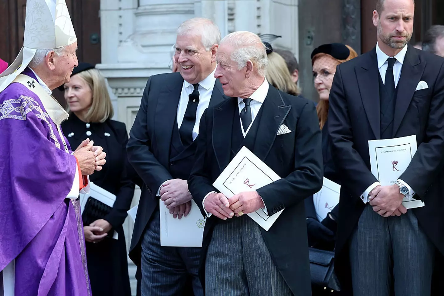 Prince Andrew put in a rare public appearance (Chris Jackson/Getty Images)