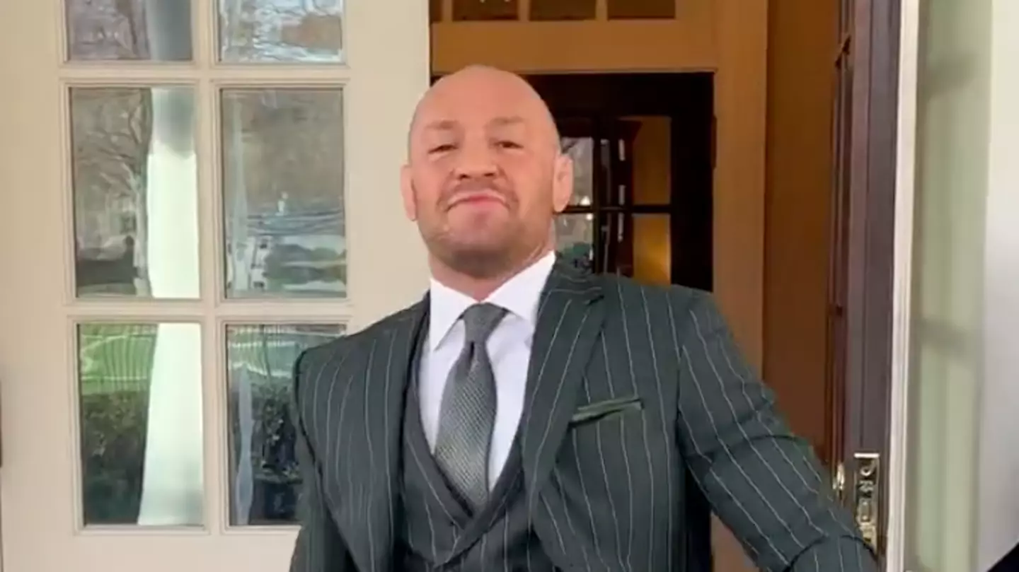White House accused of being a ‘meme page’ after bizarre Conor McGregor video is released
