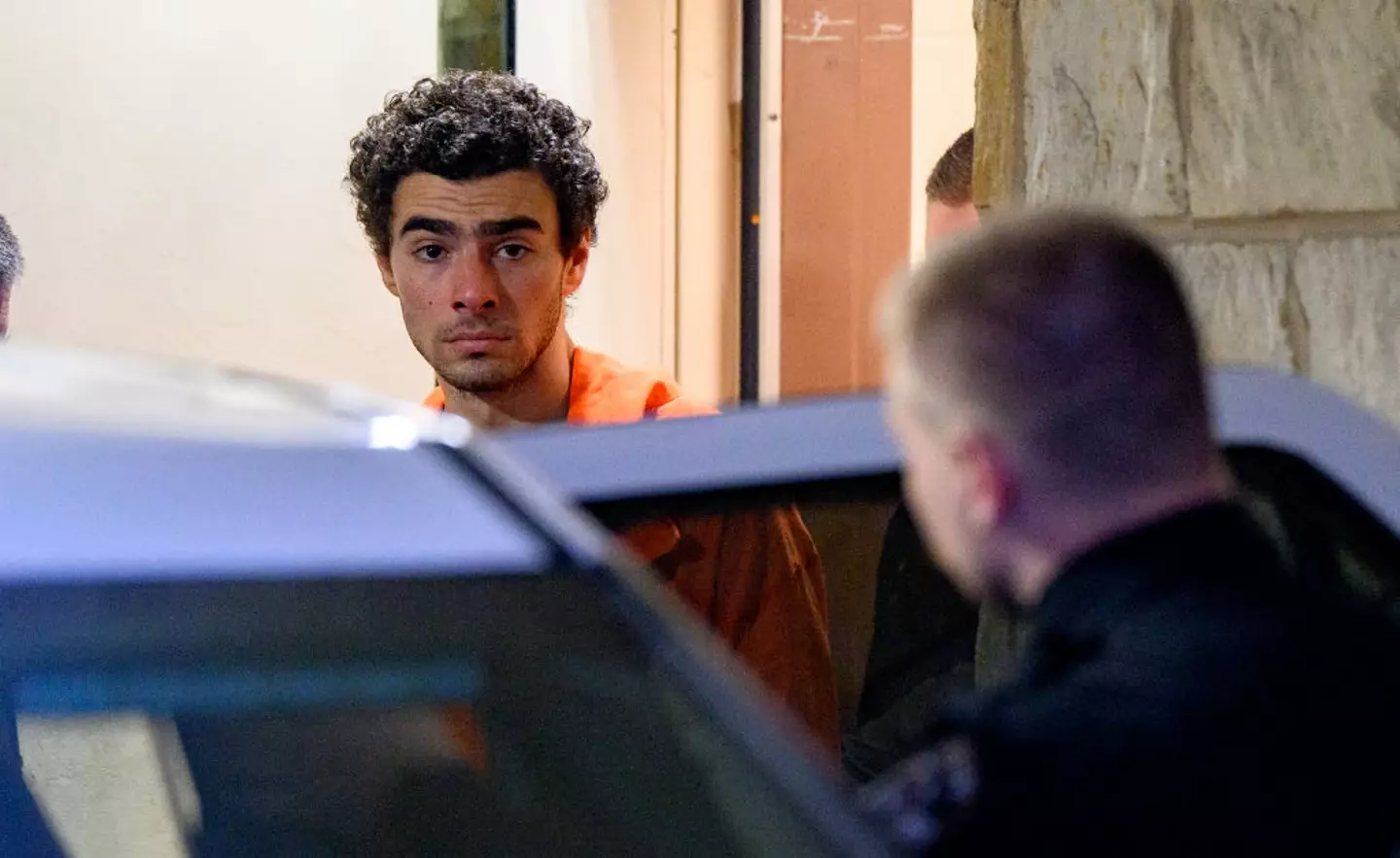 Mangione is accused of killing Thompson as he left his hotel (Jeff Swensen/Getty Images)