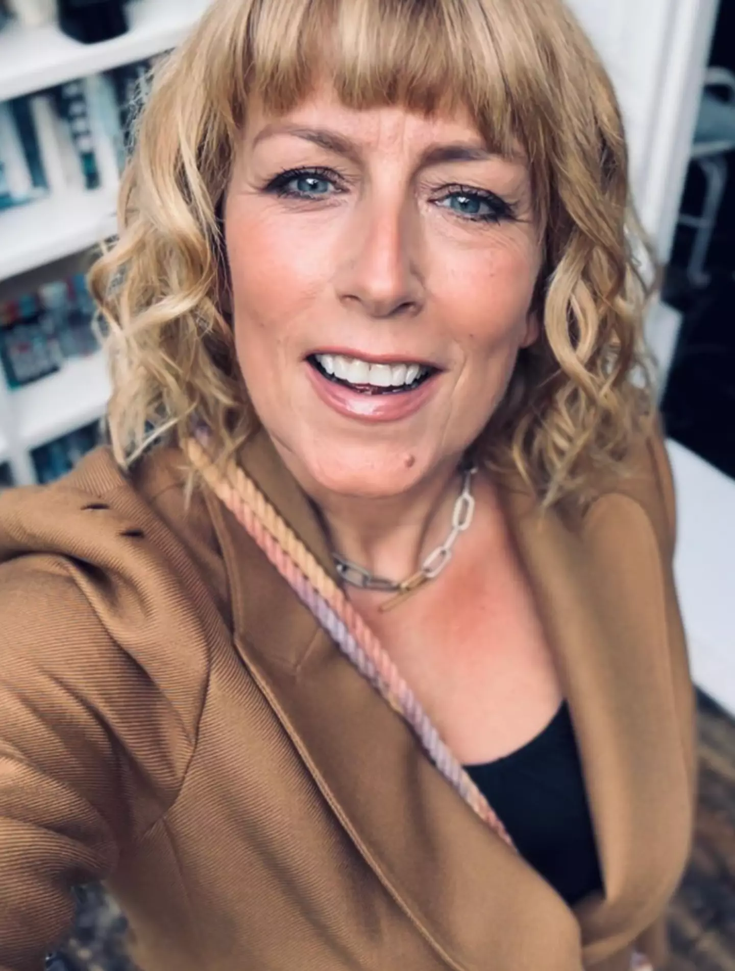 Fay Ripley, 58, opened up about wanting to be a wet nurse for his grandchildren. (Instagram/@fayripley)