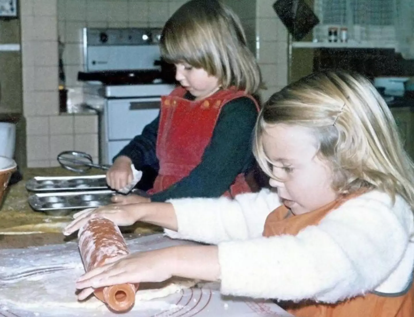 Kylie has shared childhood snaps of herself and her brother Brendan. (@kylieminogue/Instagram)