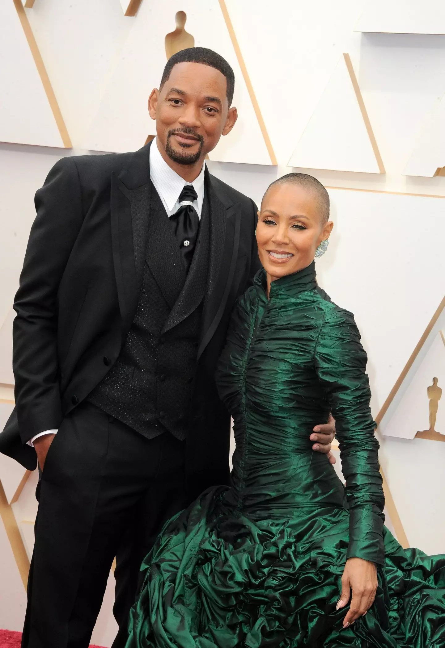 Will and Jada at the Oscars on Sunday (