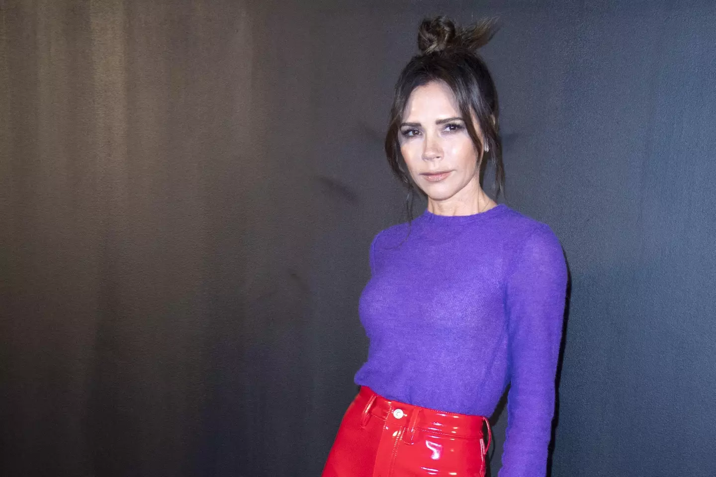 Victoria Beckham denies she has ever had a nose job.
