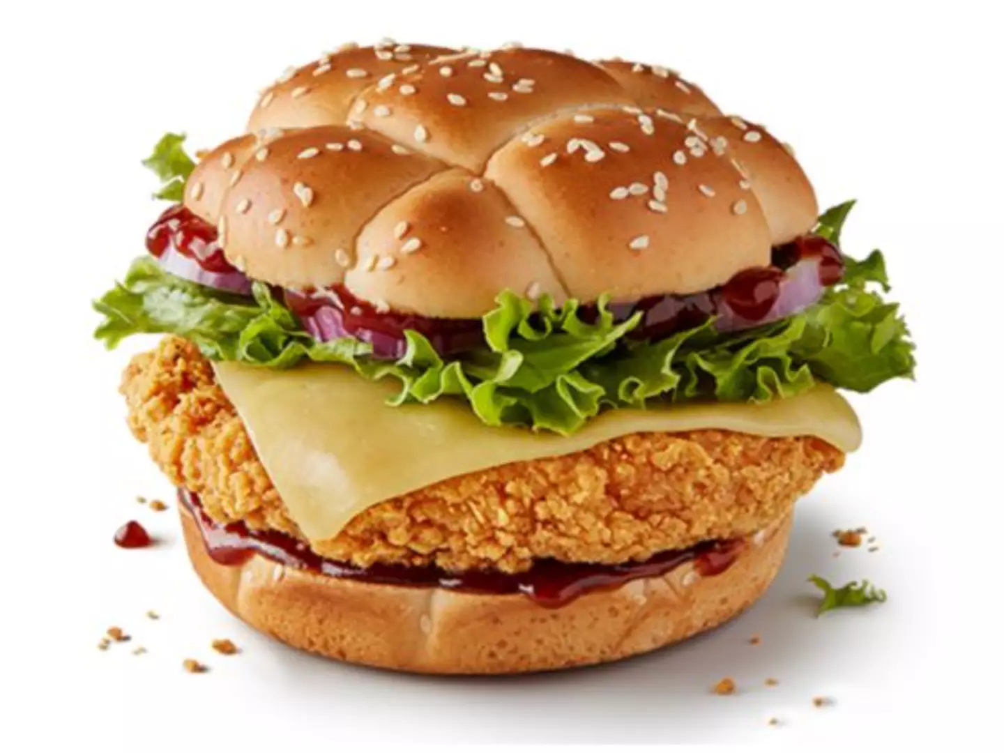 The McCrispy BBQ Smokehouse has made a return. (McDonald's)
