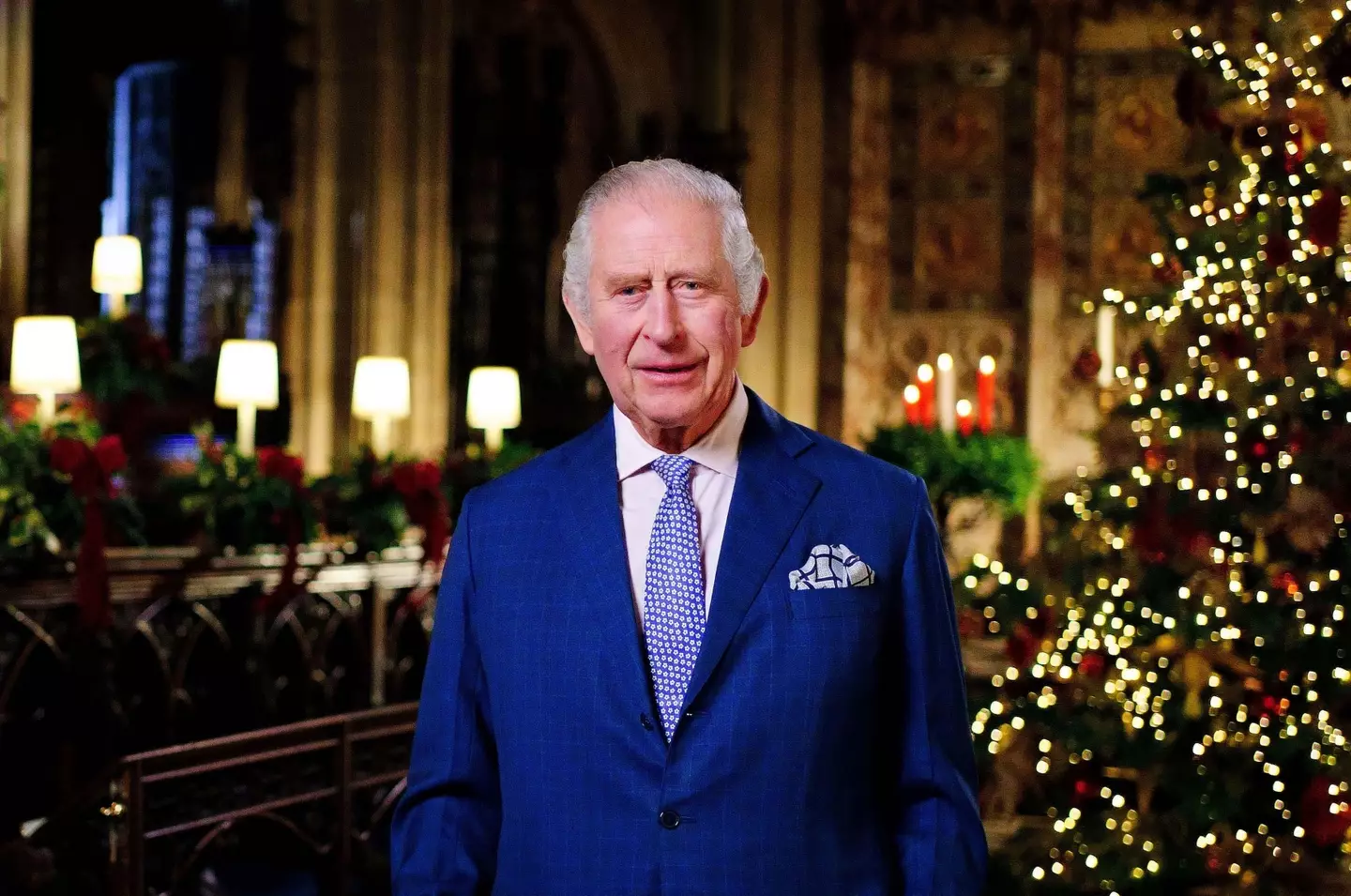 King Charles has delivered his first Christmas speech.
