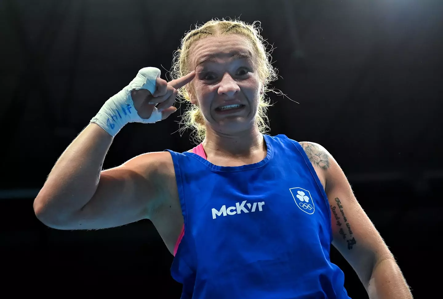 Broadhurst has come out in defence of Khelif. (David Fitzgerald/Sportsfile via Getty Image)