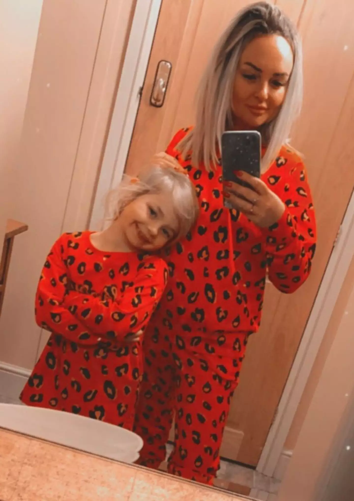 She had a hysterectomy after her daughter was born.