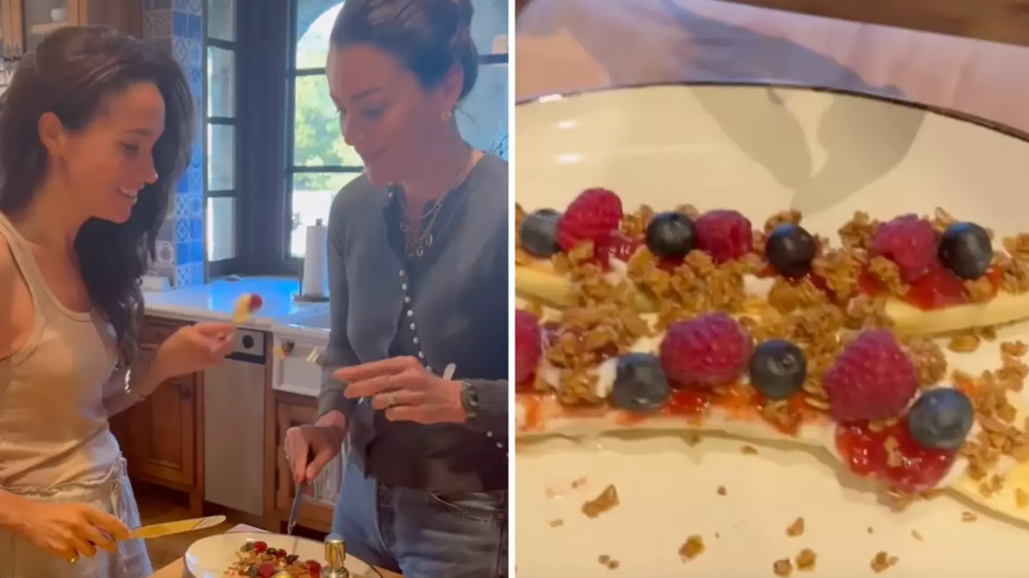 Meghan Markle defended by fans after sparking outrage over 'banana split' video