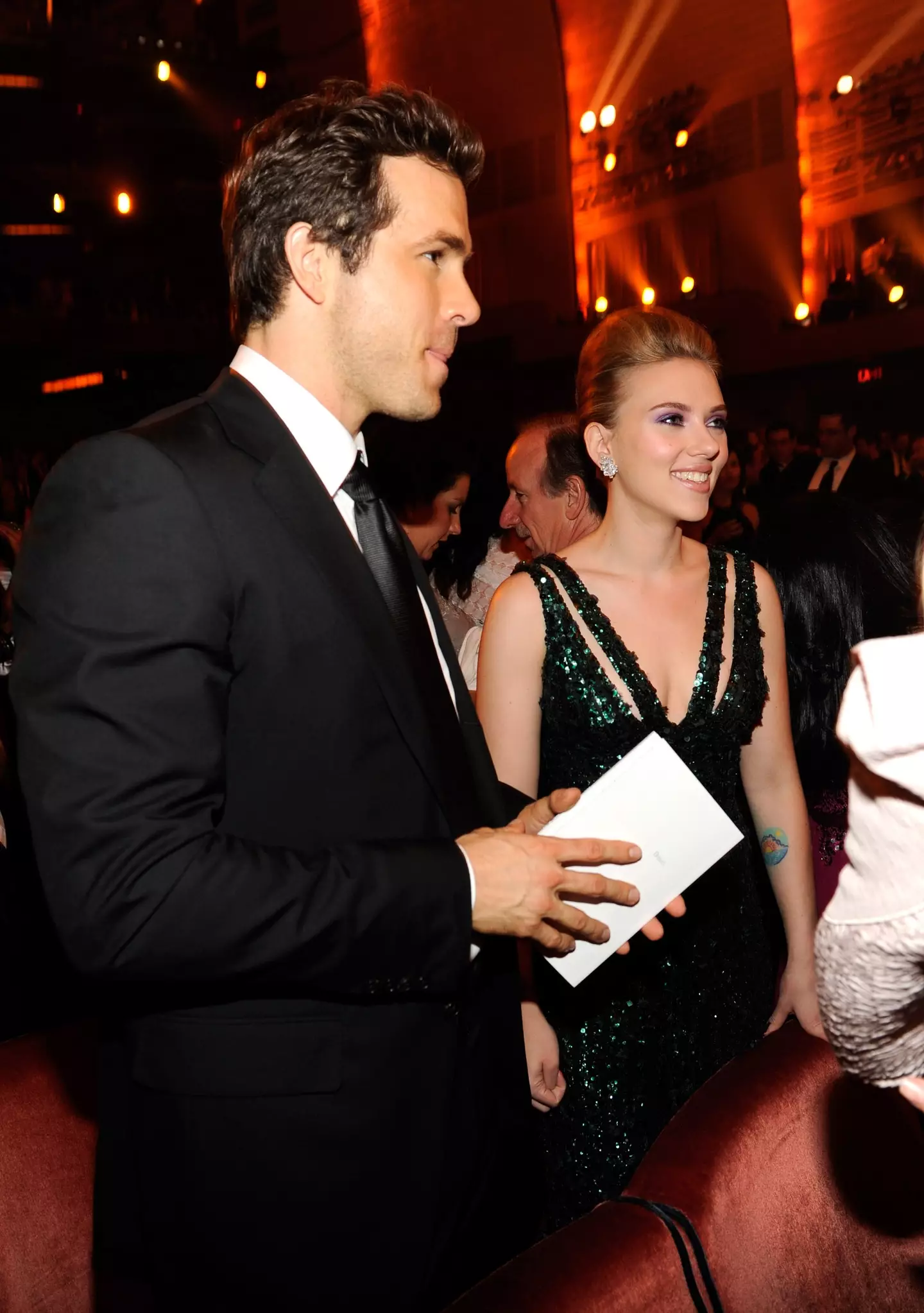 Ryan and Scarlett were married for three years. (Kevin Mazur/WireImage)