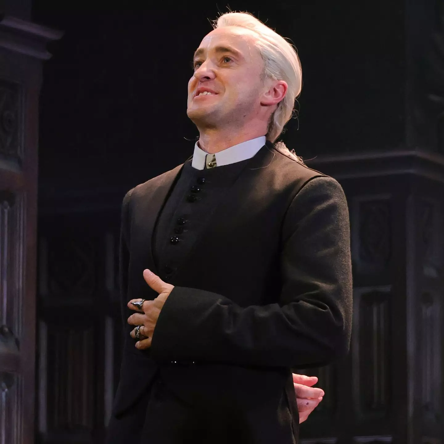 Tom Felton recently reprised his role as Draco Malfoy (Savion Washington / Stringer / via Getty)