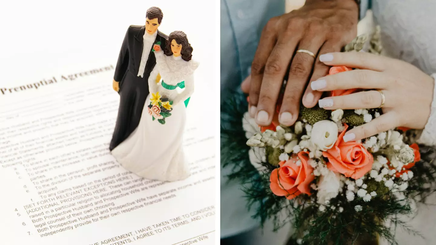 Man sparks debate after 'refusing' to marry fiancée without a prenup