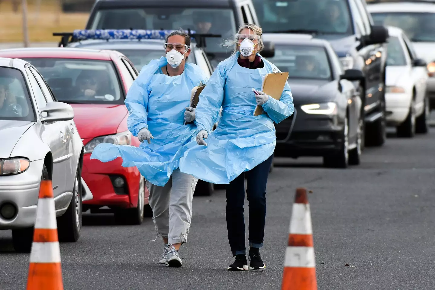 The WHO hit back at Trump's allegations (Michael Ciaglo/Getty Images)