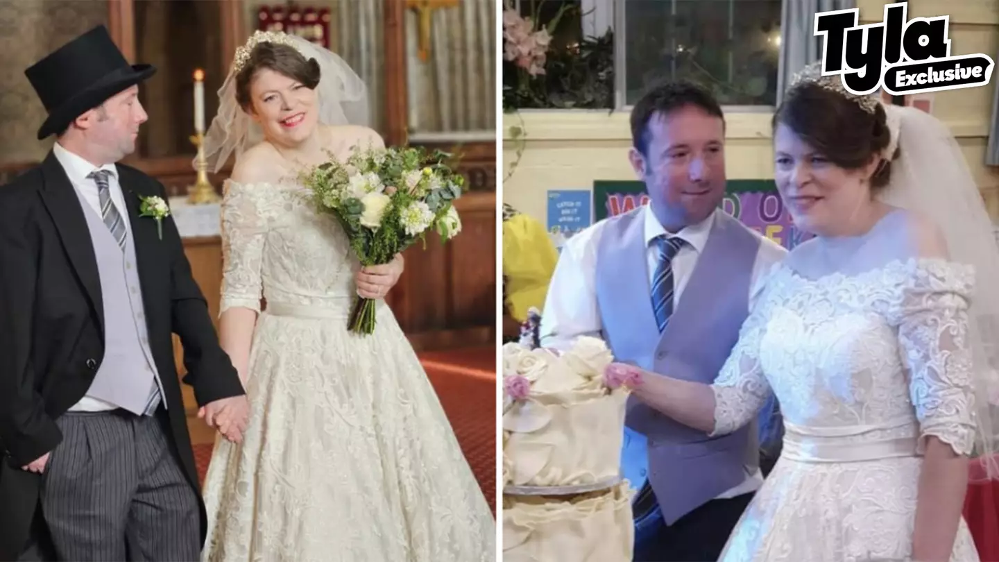 ‘Virgin bride’ reveals husband’s emotional reaction after discovering she couldn’t have sex on their wedding night after 40 years of waiting