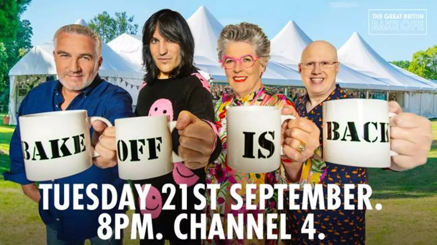 Bake Off is back tonight at 8pm! (
