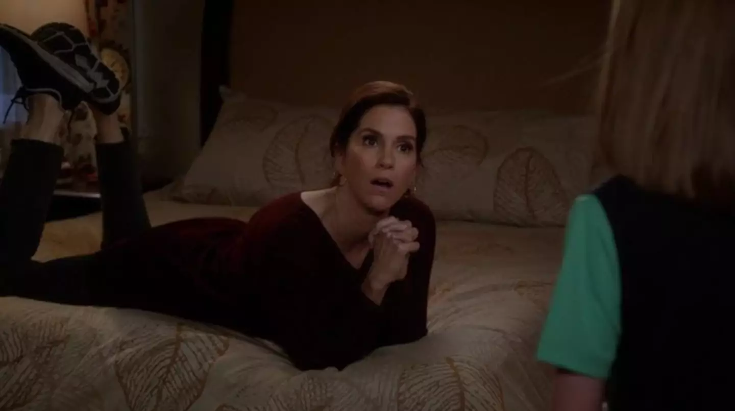 Gertz played Debbie Weaver in sitcom The Neighbors. (ABC)