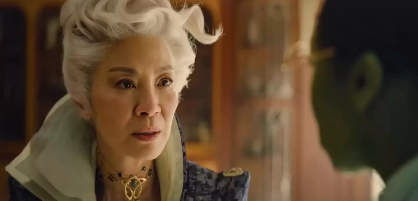 Michelle Yeoh plays Madam Morrible (Universal)