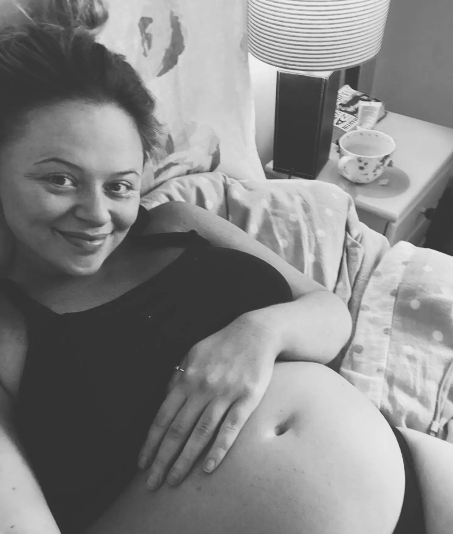 Emily Atack announced her pregnancy at the end of last year.