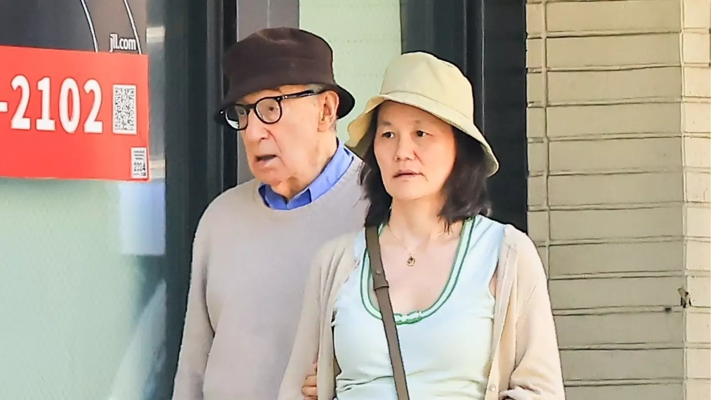 Woody Allen spotted with wife Soon-Yi in rare outing years after their controversial relationship 'broke every taboo'