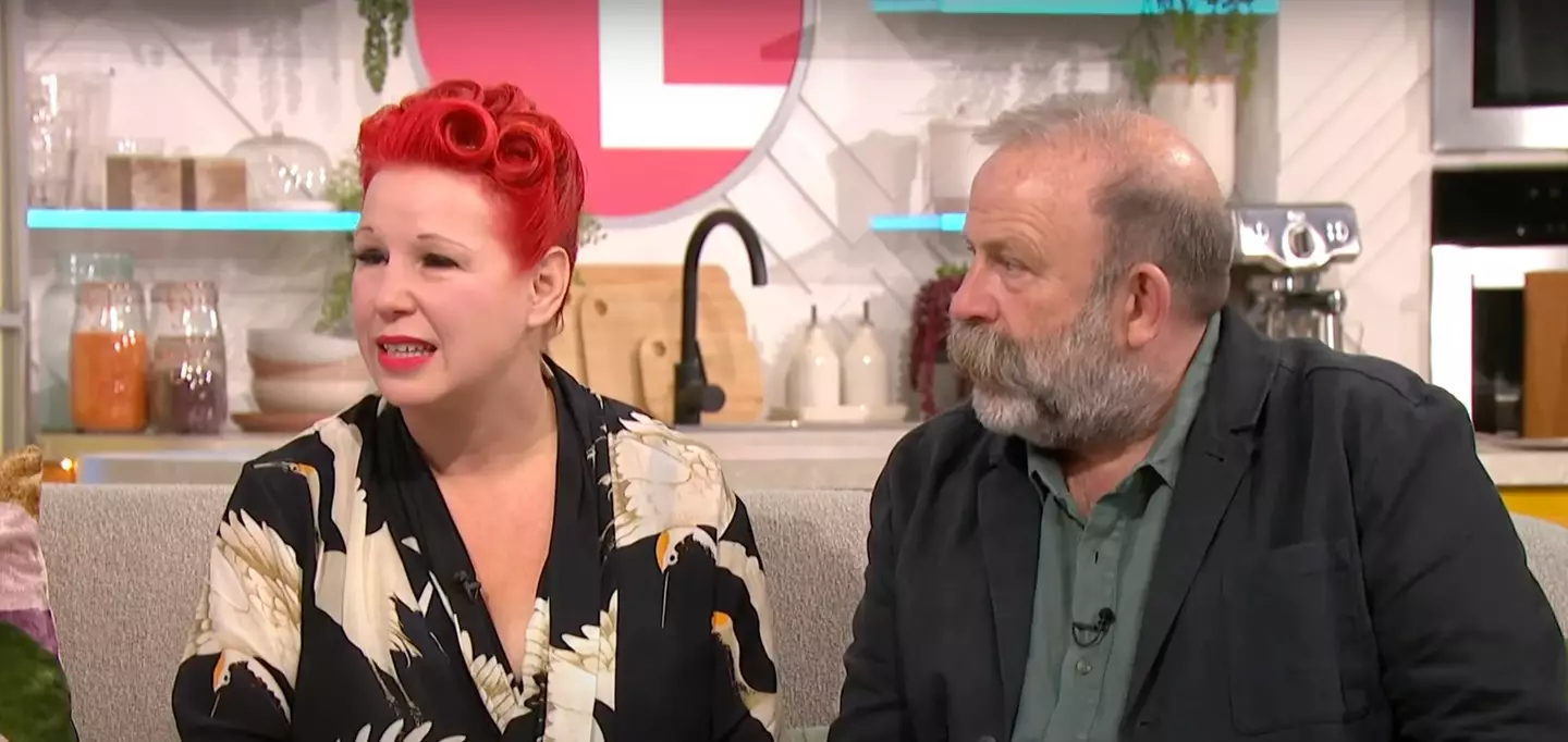 Dick and Angel appeared on Lorraine today.
