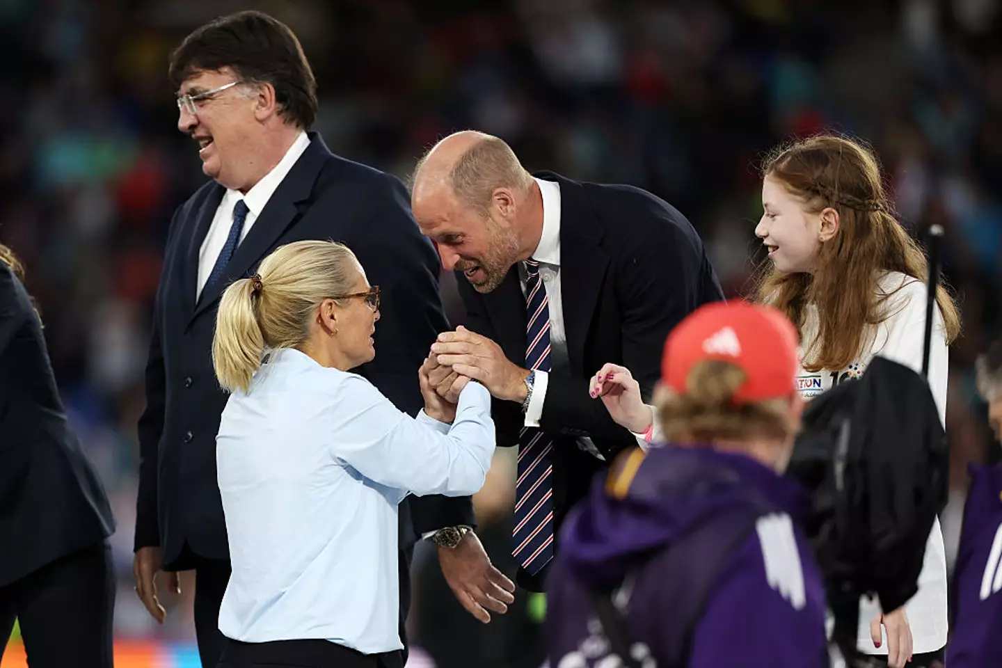 Social media has praised the youngster for her enthusiasm (Charlotte Wilson / Getty Images)
