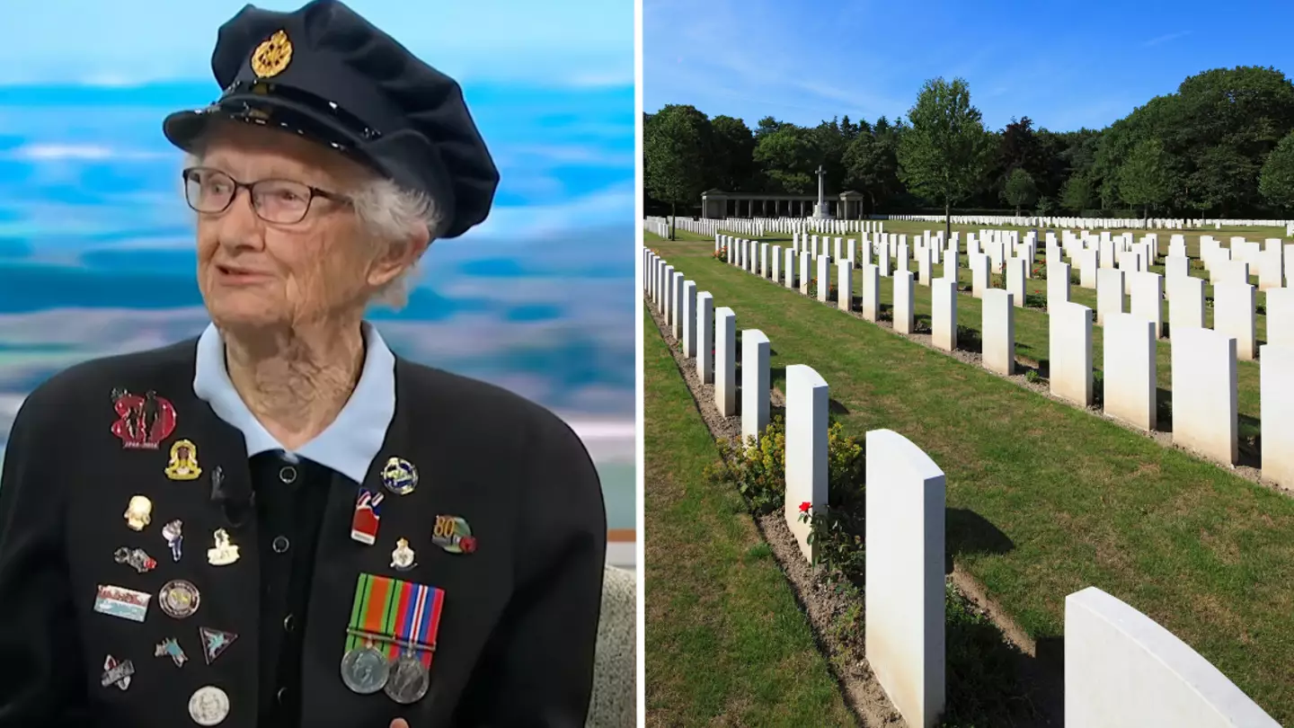 World War II veteran, 102, makes heartbreaking admission while visiting fiancé’s grave 81 years after his death