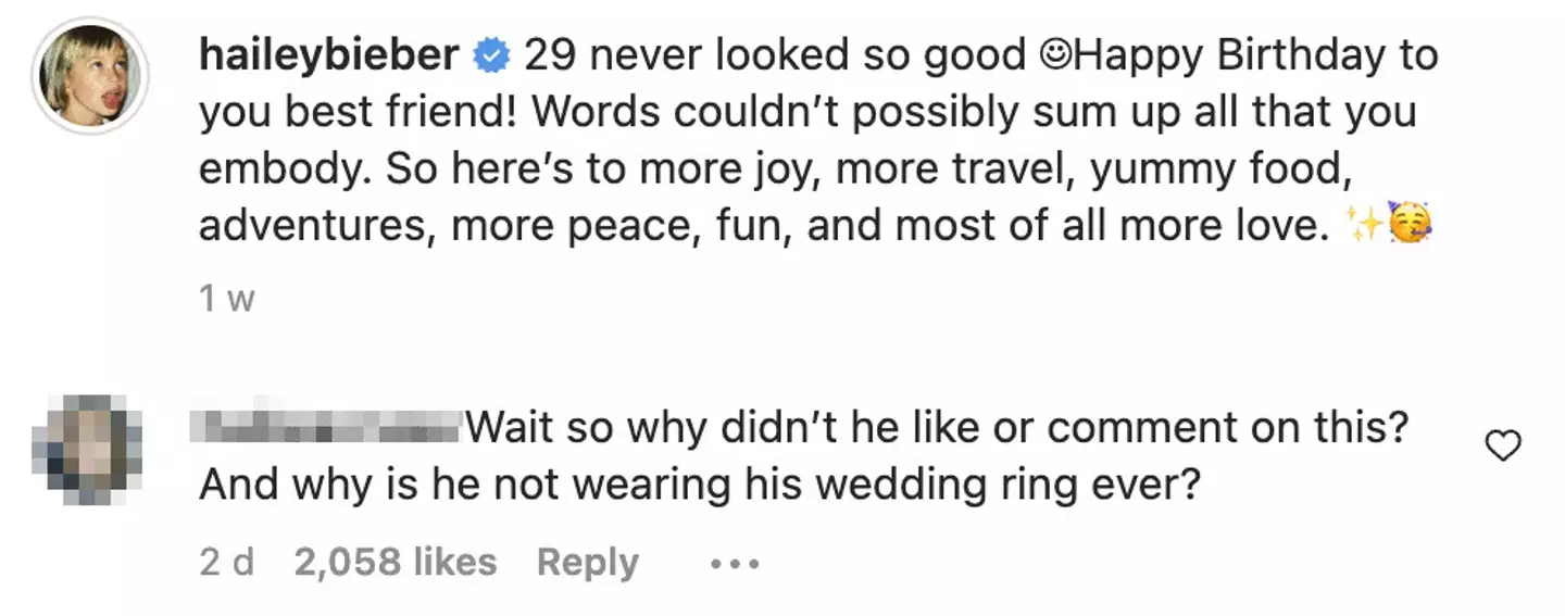 Some noticed in some photos he wasn't wearing a wedding ring.