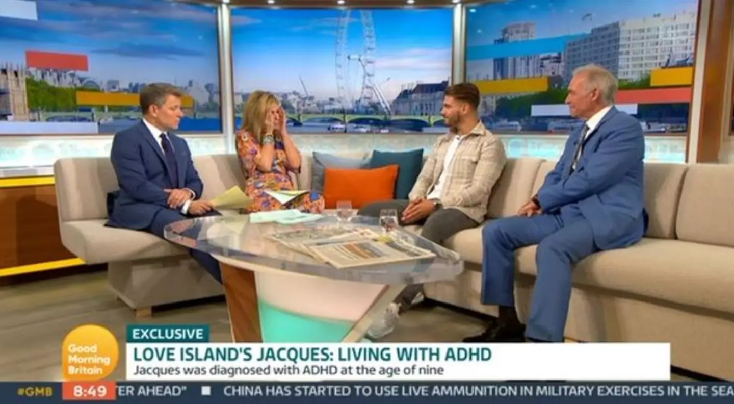 Jacques appeared on Thursday's Good Morning Britain.